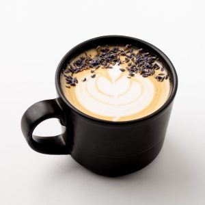 Lavender latte - Specialty espresso coffee drink