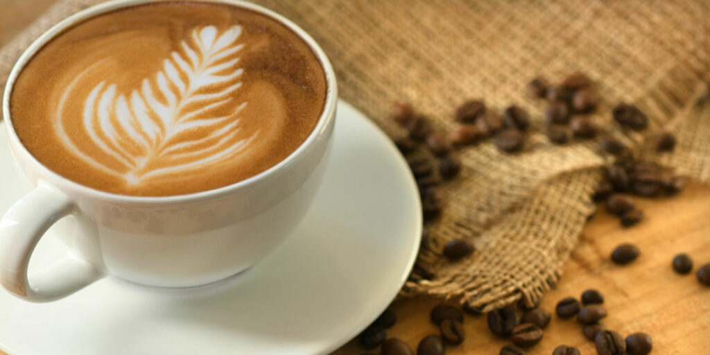 Cupla Coffee espresso latte in Utah coffee shop